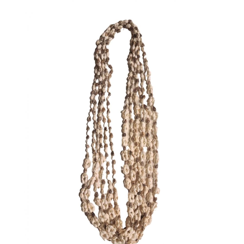6 Strands of 34" Estrellita  Shell Necklaces Leis 