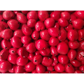 32 Pcs RED Loose Real Kukui Nuts