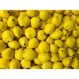 32 Pcs YELLOW Loose Real Kukui Nuts