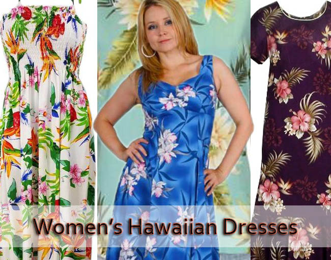 WOMEN HAWAIIAN DRESSES