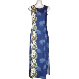 2LDB-430NB- Hilo Hibiscus Hawaiian Dress