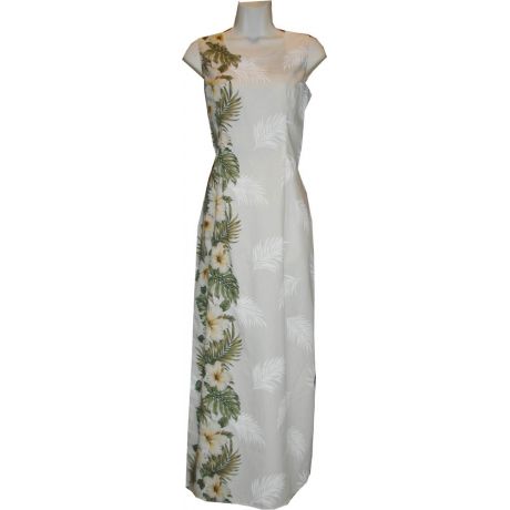 2LDB-430W- Hilo Hibiscus Hawaiian DresS