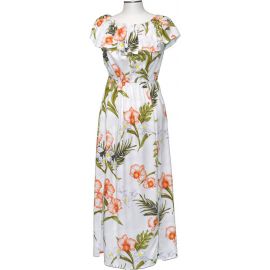 Akupu Orchid White Off The Shoulder Summer Dress