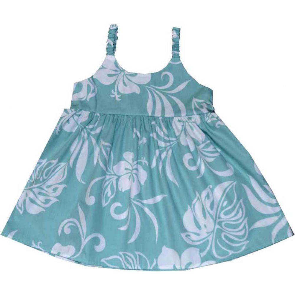 7KD-486 G-Classic Hibiscus Hawaiian Kid Dress