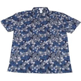 ALS-531NB- Wahiawa Tropical Slim Fit Hawaiian Shirt