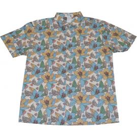 ALS-532W- Lahaina Floral Slim Fit Hawaiian Shirt