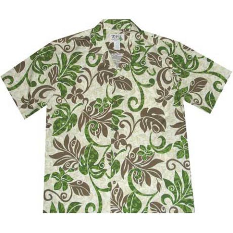 AL-476 G-Wind Monstera Hawaiian Shirt