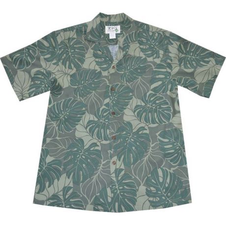 AL 539G - Monstera Deliciosa Aloha Shirt