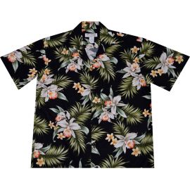 AL-824B- Classic Orchid Aloha Shirt