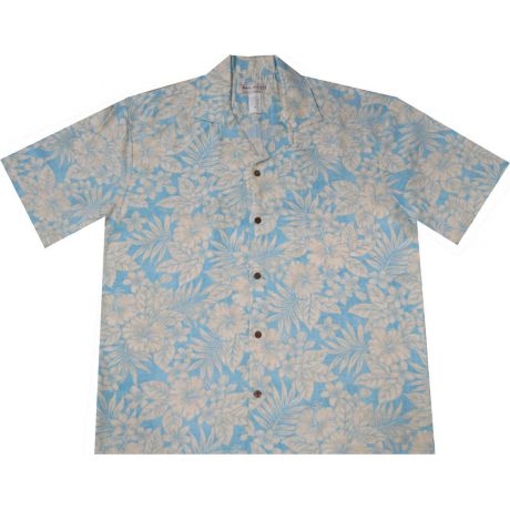 AL-828BL- Kohala Aloha Shirt