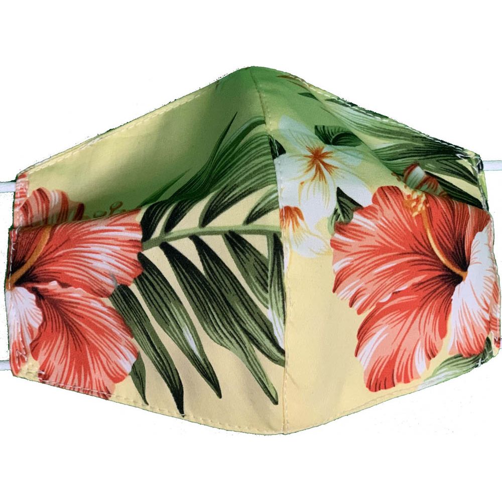 Plus size Hawaiian Mask for Adult ( Pack of 5 pics) - M7 Assorte