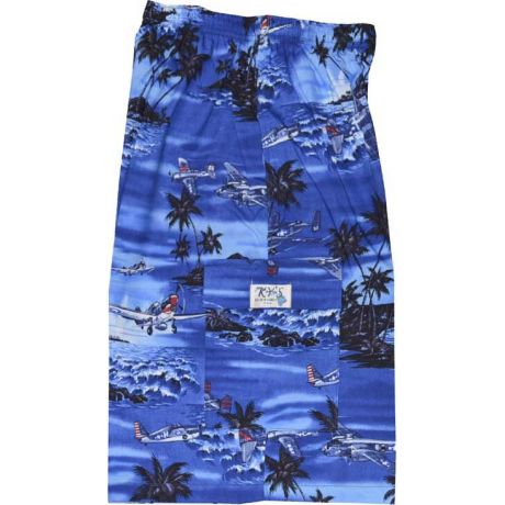 SH2-429NB - Beach Hawaiian Mens Shorts