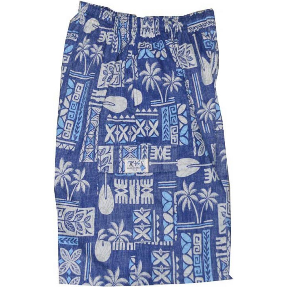 SH2-510NB - Beach Hawaiian Mens Shorts