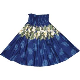 SK430NB- Hawaiian Traditional Hula Skirt Maui Hibiscus