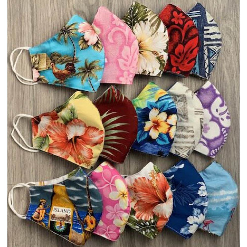 Hawaiian Mask for Adult ( Pack of 50 pics) M1 -Assorted