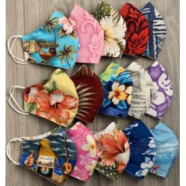 Hawaiian Mask for Adult ( Pack of 50 pics) M1 -Assorted