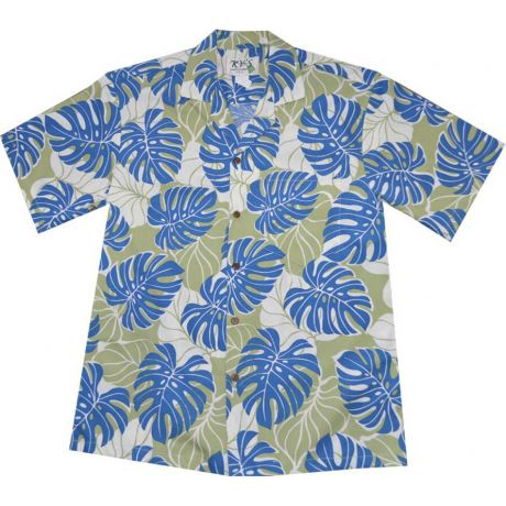 AL 539OL - Monstera Deliciosa Aloha Shirt