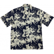 Monstera Orchid Navy