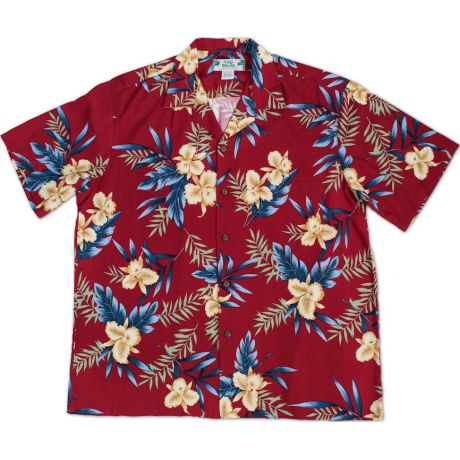 Orchid Fern Red