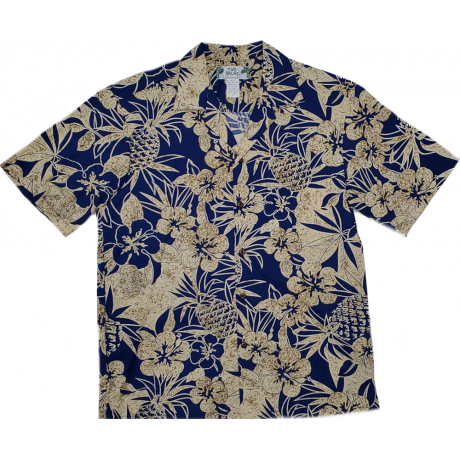 Pineapple Garden Navy