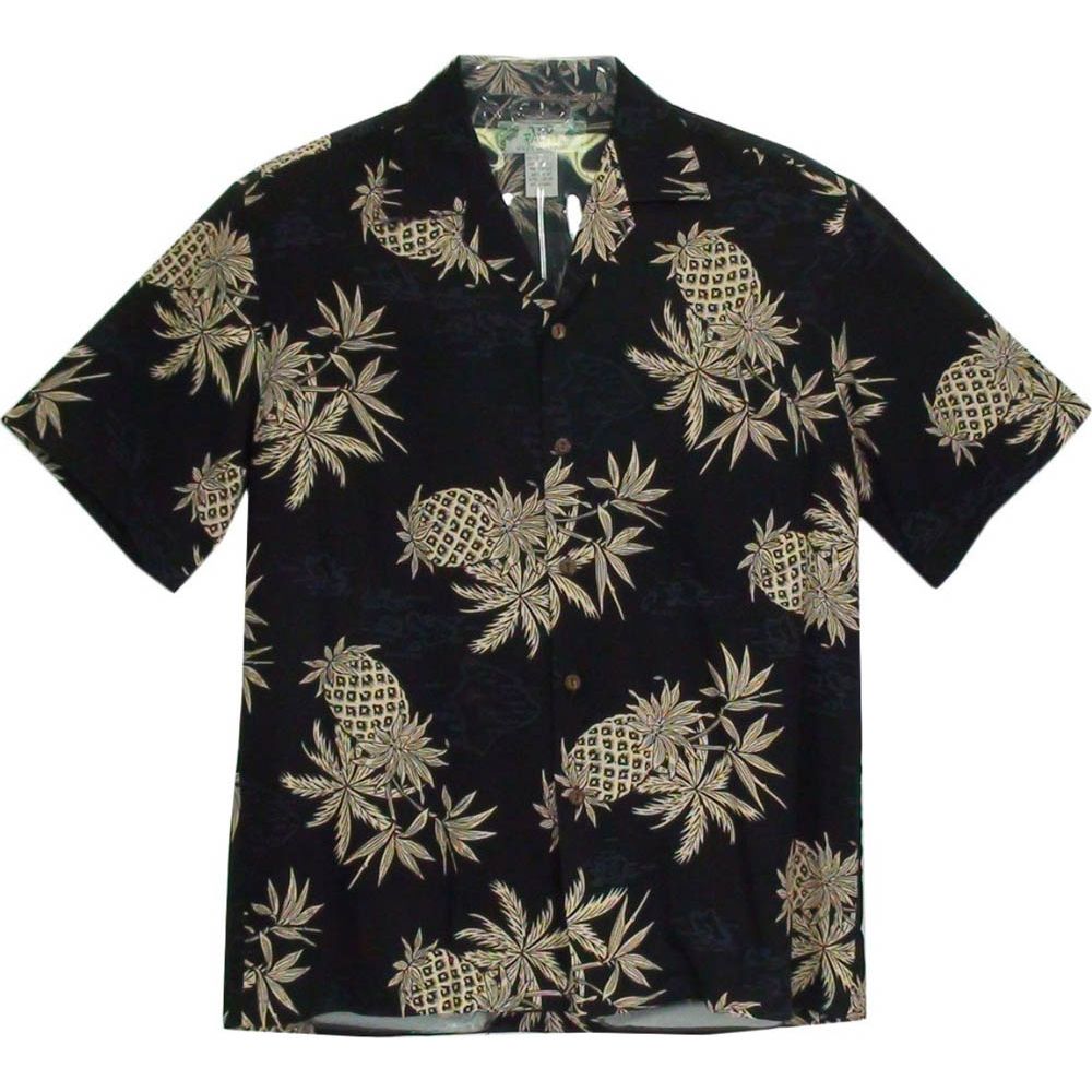 Pineapple Map Black