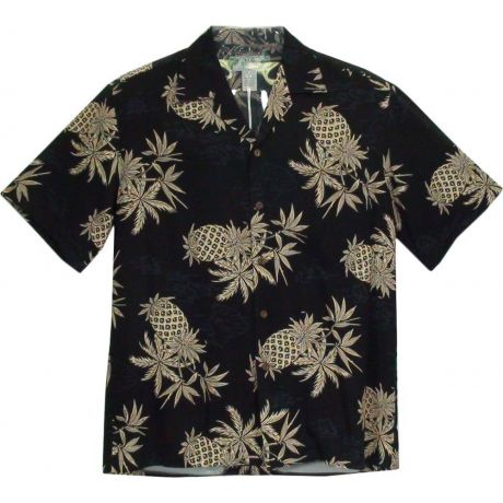 Pineapple Map Black