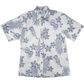 Reverse Print Ukulele White