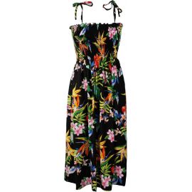 Tube Top Dress Passion Paradise Black