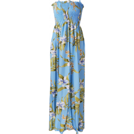 Tube Top Dress Pali Orchid Light Blue