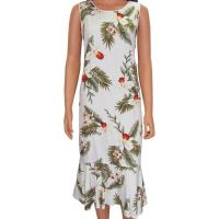 Hawaiian Dress Hawaiian Orchid White 701-2R