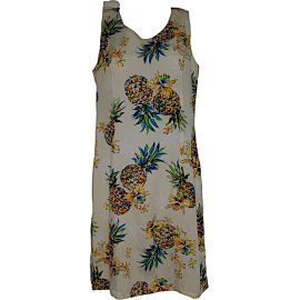 Tank Dress Golden Pineapple Cream