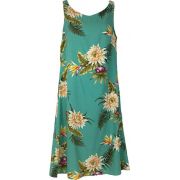 Short Tank Strap Hawaiian Dress Ceres Green-902R
